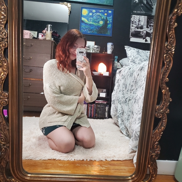 Long Sleeve Knit Cardigan - Picture 2 of 3